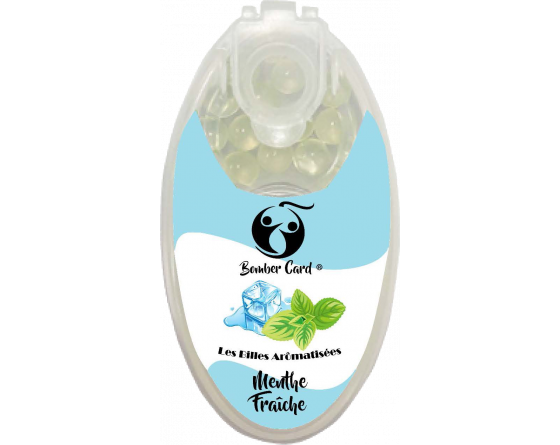 BOMBER CARD billes aromatisées boite de 10 étuis de 100 billes
